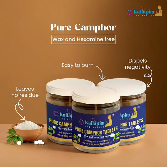 Camphor Tablet – 100% Pure Camphor Tablet (500GM)