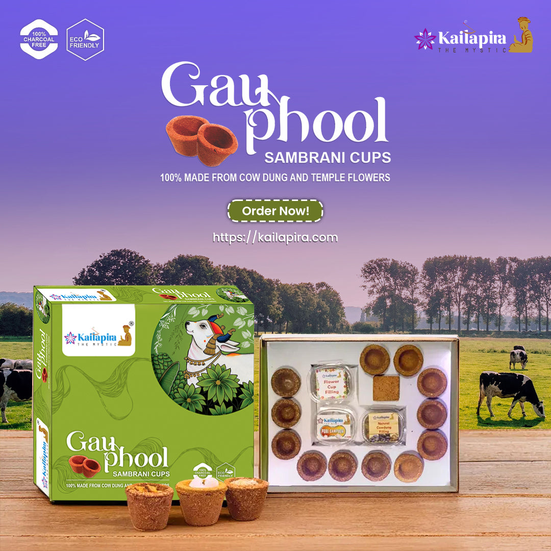 Gauphool Handmade Sambrani Cups/ Havan Cups