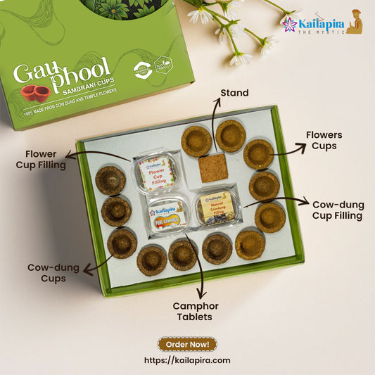 Gauphool Handmade Sambrani Cups/ Havan Cups