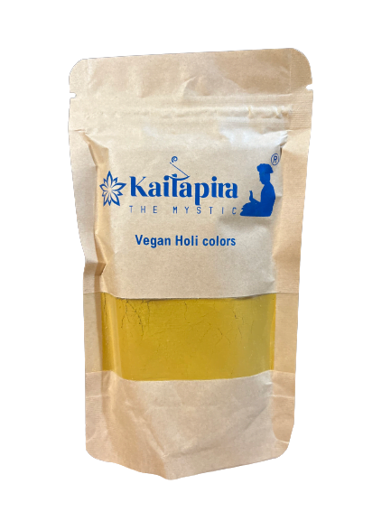 Vegan 100% Organic Holi Gulal (Mustard )