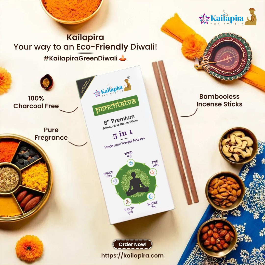 Panchtatva 5 in 1 Element Series | Bamboo-Less Incense Sticks