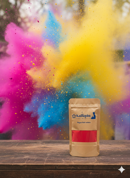Vegan 100% Organic Holi Gulal (Red )