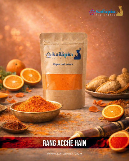 Vegan 100% Organic Holi Gulal (Orange )
