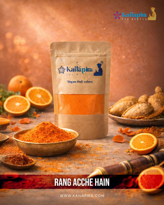 Vegan 100% Organic Holi Gulal (Orange )