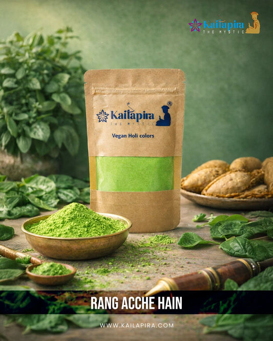 Vegan 100% Organic Holi Gulal (Green)