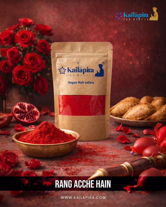 Vegan 100% Organic Holi Gulal (Red )