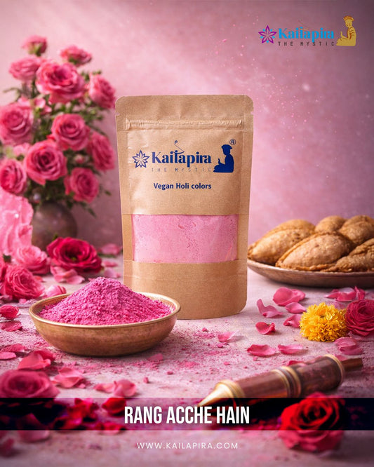 Vegan 100% Organic Holi Gulal (Pink)