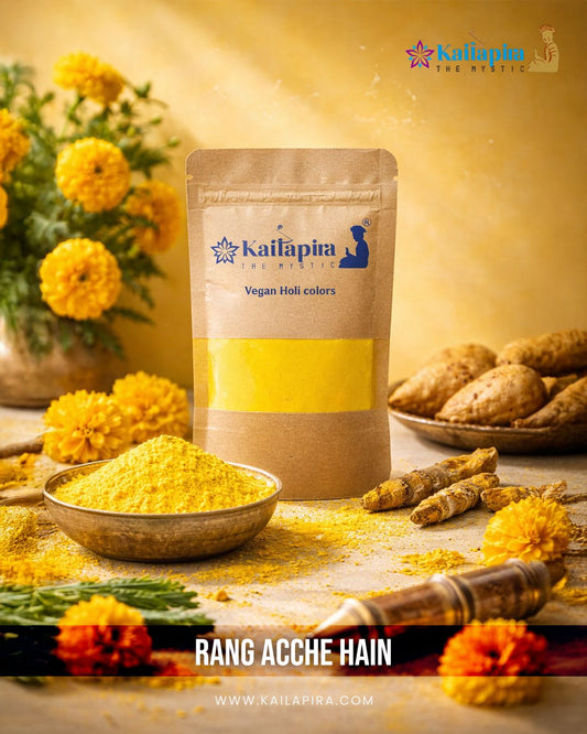 Vegan 100% Organic Holi Gulal (Yellow)