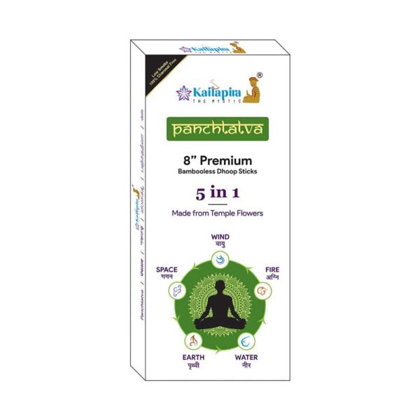 Panchtatva 5 In 1 Element Bamboo-Less Incense Sticks